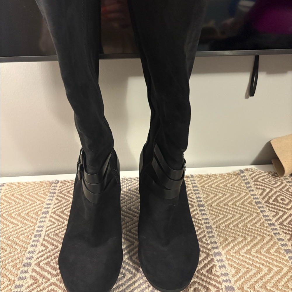Torrid Black Over the Knee Boots